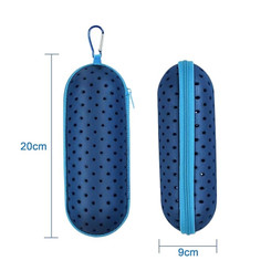NEW 2607  Perforated Breathable EVA Swimming Goggles Case With Hanging Hook Y188