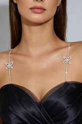 NEW 2608 Rhinestone Butterfly Decorative Bra Strap Evening Outfits  Y210