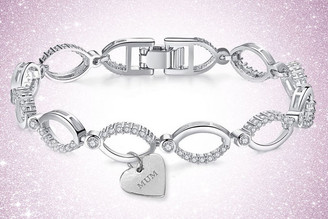Premium Aurelis Crystal  Crystal 'Mum' Bracelet