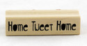 Shop now for Inkadinkado Wood Mounted Rubber Stamp Home Tweet Home House Warming