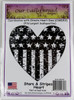 Shop  now for Stars and Stripes Heart Patriotic Cling Stamp Our Daily Bread