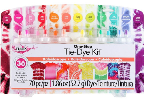 Shop now for this Awesome Tie Dye Kit by Tulip-Kaleidoscope full color large party pack!