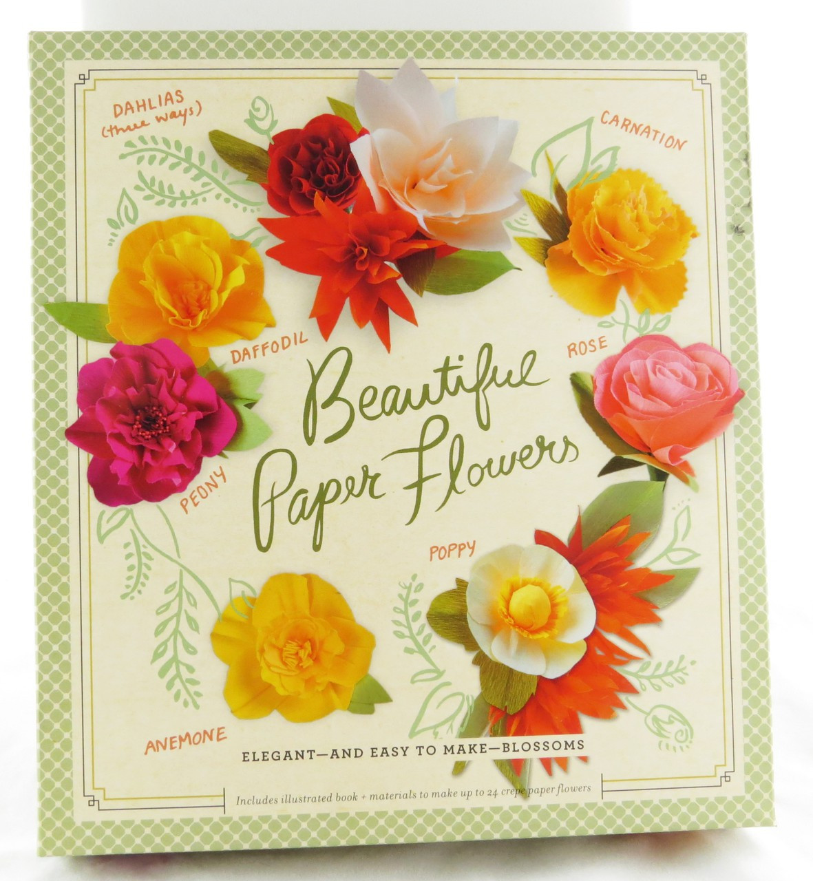 Crepe Paper Flower Kit -Roses