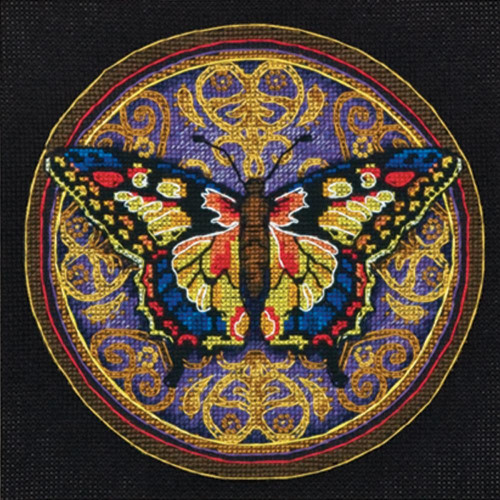 Shop now for Ornate Butterfly Petite Dimensions Gold Collection Cross Stitch Kit