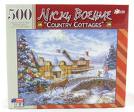 Shop now for Country Cottages 500 Piece Jigsaw Puzzle Nicky Boehme