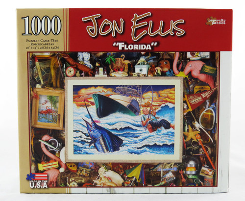 Shop now for Jon Ellis 1000 Piece Florida Jigsaw Puzzle