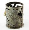 Click here to buy Haiti Steel Drum Metal Artwork Fish Candleholder