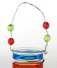 Click here to shop for Yankee Candle Striped Glass Hanging Tea Light Candle Holder