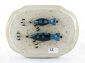 Shop here now for Handmade Fly Fishing Lure Wall Art Decorative Plaque Double Lure Whitewash finish