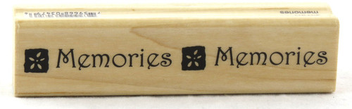 Shop now for Memories Wood Mounted Rubber Stamp Penny Black