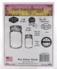 Blue Ribbon Winner Cling Stamp Collection Our Daily Bread