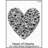 Heart of Hearts Cling Stamp Our Daily Bread