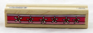 Flower Border Wood Mounted Rubber Stamp Penny Black