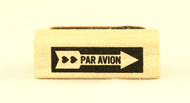 Par Avion Wood Mounted Rubber Stamp Martha Stewart