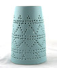 Blue Ceramic Tower Oil Warmer Earthbound Trading