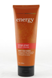 Orange Ginger Boost Aromatherapy Body Cream Bath and Body Works 8oz