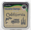 Southern California Foam Mounted Rubber Stamp & Ink Pad Collection Colorbox
