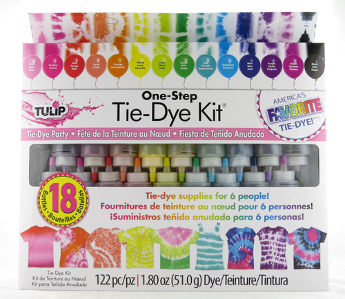 Tie Dye Party Extra Large One Step Tie Dye Kit Tulip