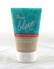 Apricot White Tea Smoothing Face Scrub True Blue Spa Bath and Body Works 4oz
