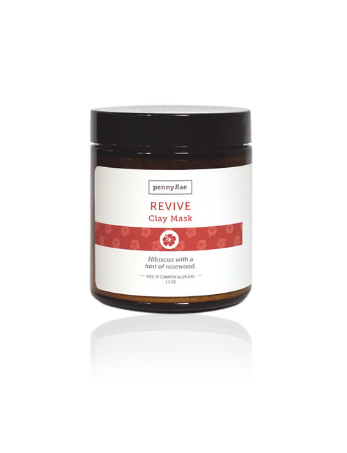 Revive Hibiscus Rosewood French Clay Face Mask pennyRae 1.5oz