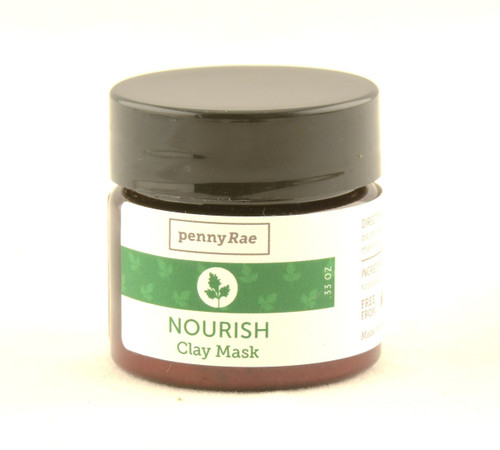 Nourish Parsley Seed Chamomile French Clay Face Mask MINI Travel Size pennyRae