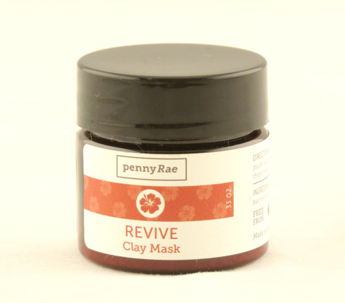 Revive Hibiscus Rosewood French Clay Face Mask MINI Travel Size pennyRae