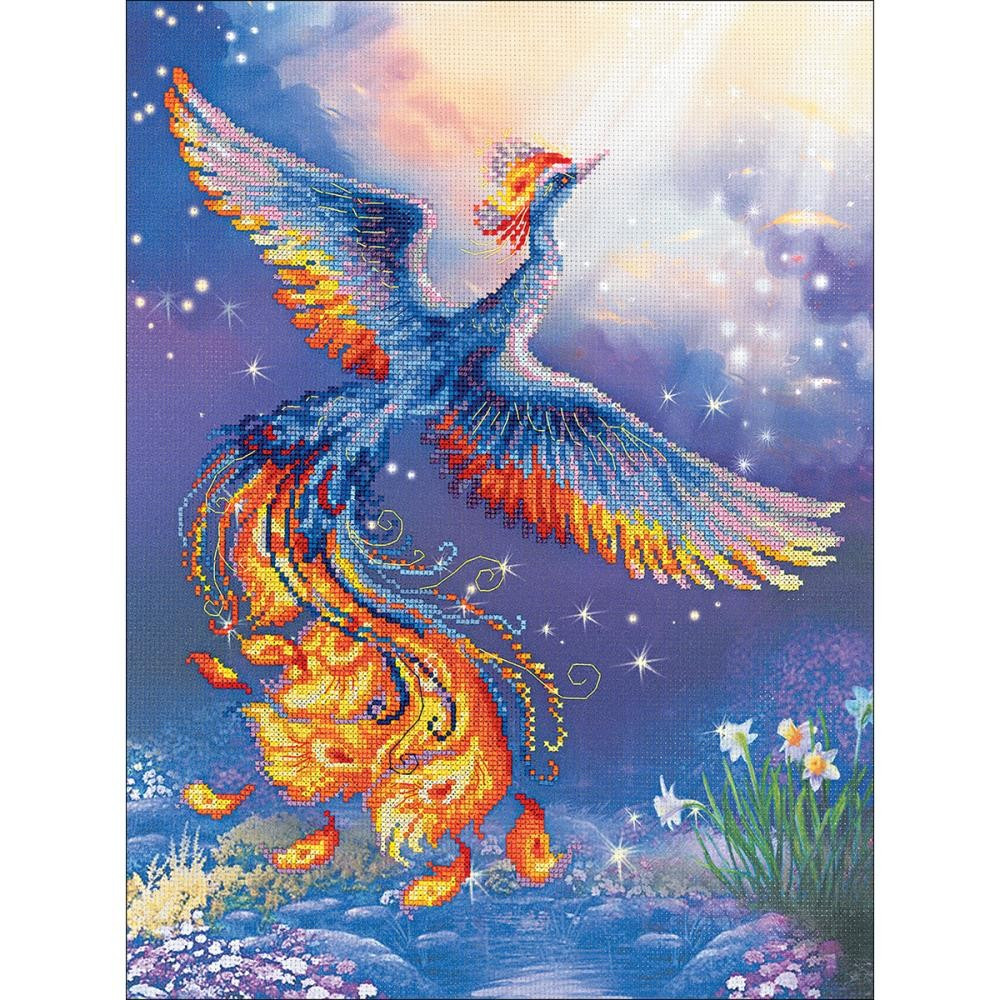 Bird of Happiness Counted Cross Stitch Kit