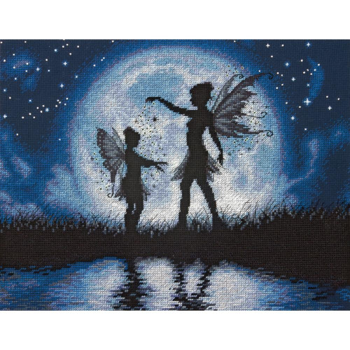 Twilight Silhouette Counted Cross Stitch Kit Dimensions