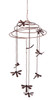Dragonfly Slinky Metal Mobile Wind Chime