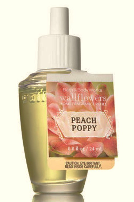 Peach Poppy Wallflower Fragrance Bulb Bath and Body Works 0.8oz