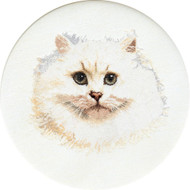 Persian Cat On Linen Counted Cross Stitch Kit Thea Gouverneur