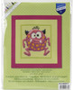 Pink Little Monster II Counted Cross Stitch Kit Vervaco
