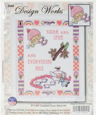 Sugar & Spice Counted Cross Stitch Kit Design Works
