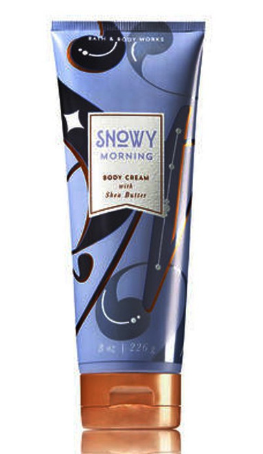 Snowy Morning Ultra Shea Body Cream Bath and Body Works 8oz 