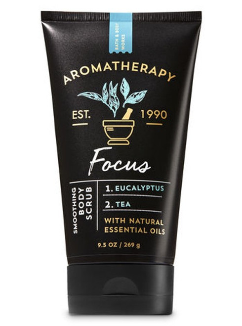Eucalyptus Tea Focus Aromatherapy Smoothing Body Scrub Bath and Body Works 9.5oz
