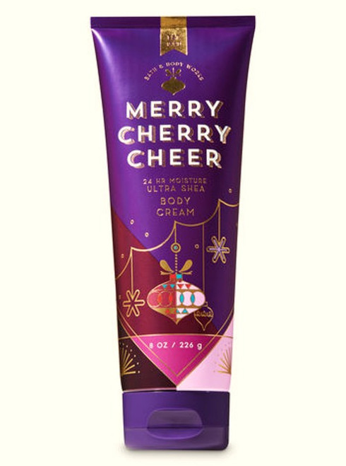 Merry Cherry Cheer Ultra Shea Body Cream Bath and Body Works 8oz