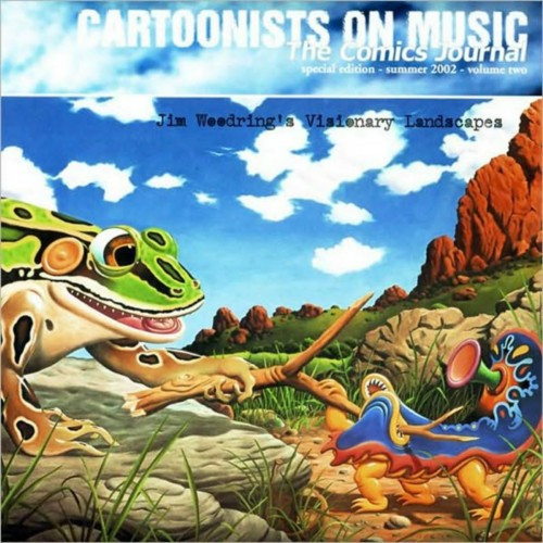 The Comics' Journal Volume 2 Summer 2002 Cartoonists on Music Book