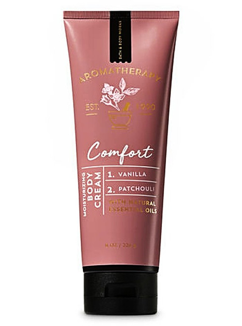 Vanilla Patchouli Comfort Aromatherapy Body Cream Bath and Body Works 8oz