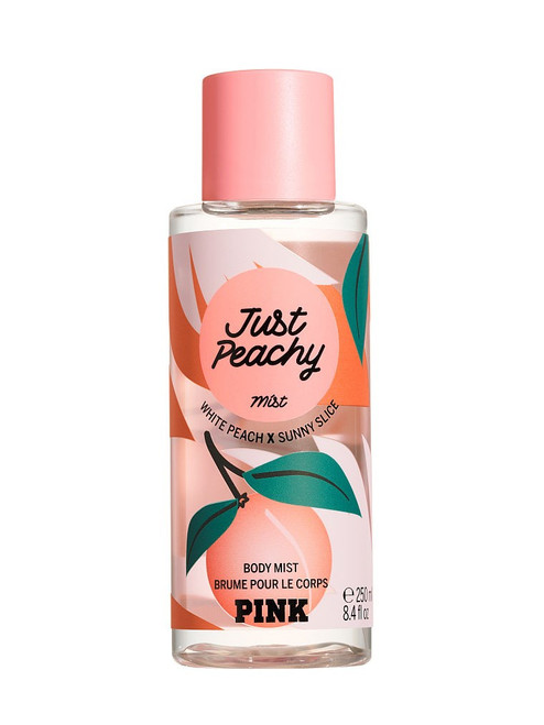 Just Peachy Limited Edition Fresh Pressed Body Mist PINK Victoria's Secret 8.4oz