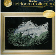 Shop for Dolphins At Play Counted Cross Stitch Kit Heirloom Collection Bucilla at Archway Variety
