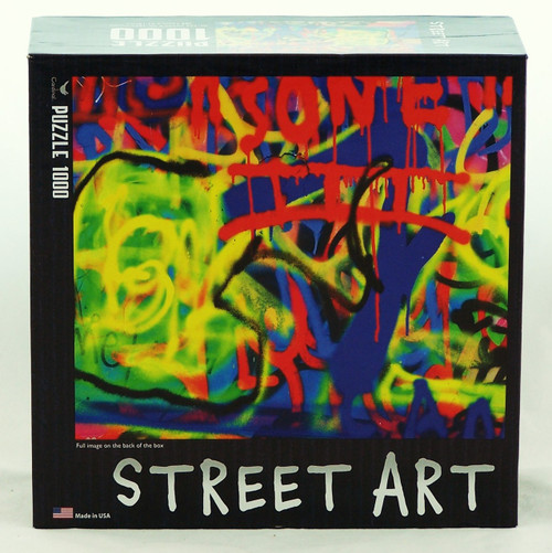 Shop now for Red Mess Graffiti Street Art Jigsaw Puzzle