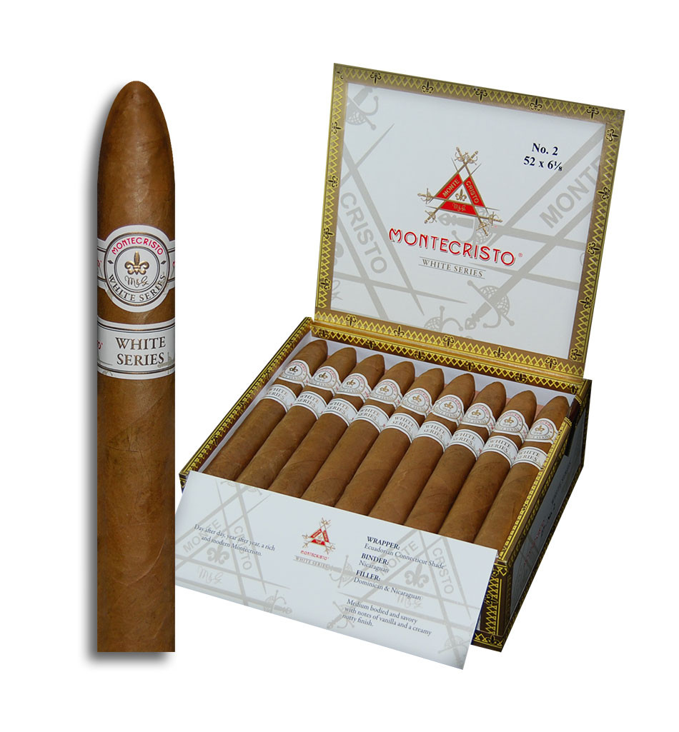 Montecristo White No. 2 Torpedo cigars at Discount prices