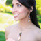 Navette Cluster Necklace in 18K Gold Vermeil Goddess shown with the Navette Cluster Earrings in Goddess.