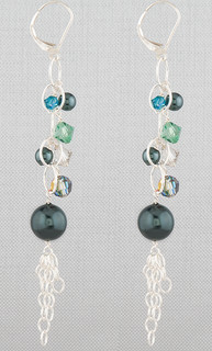 Peacock Eclectic Earrings