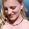 Pearl Drop Earrings in 18k Gold Vermeil Mauve