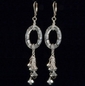 Cosmic Crystal CAL Cluster Earrings