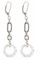 Cosmic Ring Dangles in Sterling Silver Crystal (Clear)