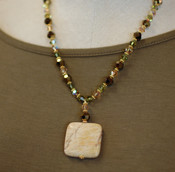 Jungle with Drop Necklace