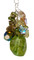 Peridot Cluster Necklace detail