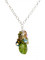 Peridot Cluster Necklace